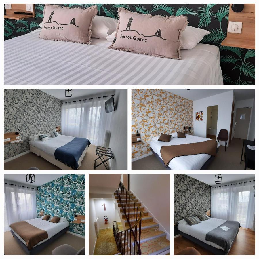 Au Bon Accueil Hotel Perros-Guirec Eksteriør billede